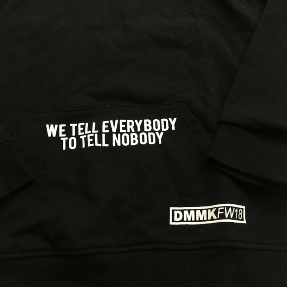 New DimMak FW18 Collection Hoodie Jacket Aoki Sz L - Picture 4 of 5